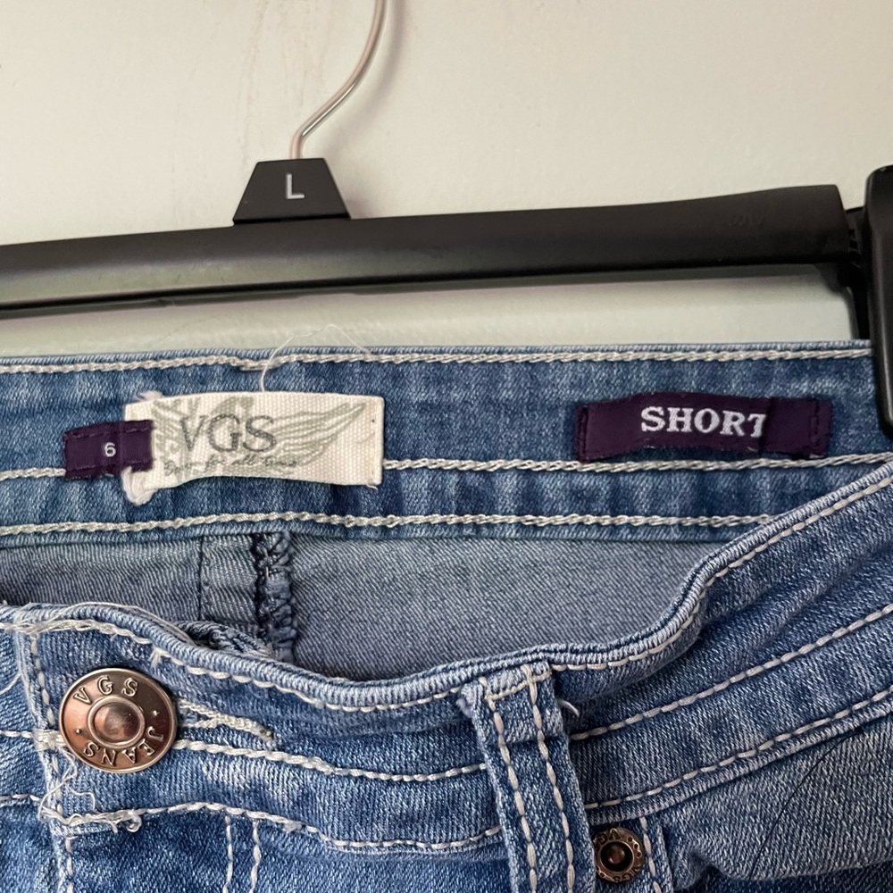 VGS Denim Shorts, Size 6 - Picture 5 of 6